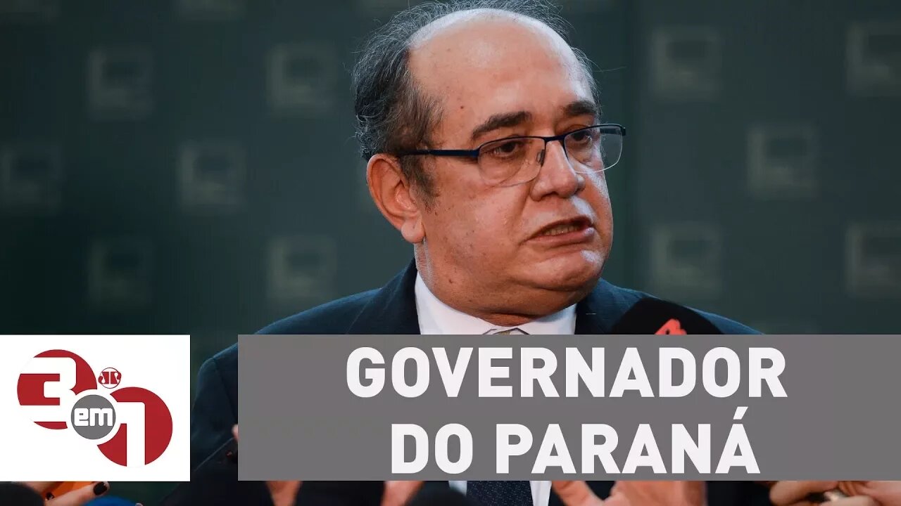 Gilmar Mendes suspende inquérito contra o governador do Paraná Beto