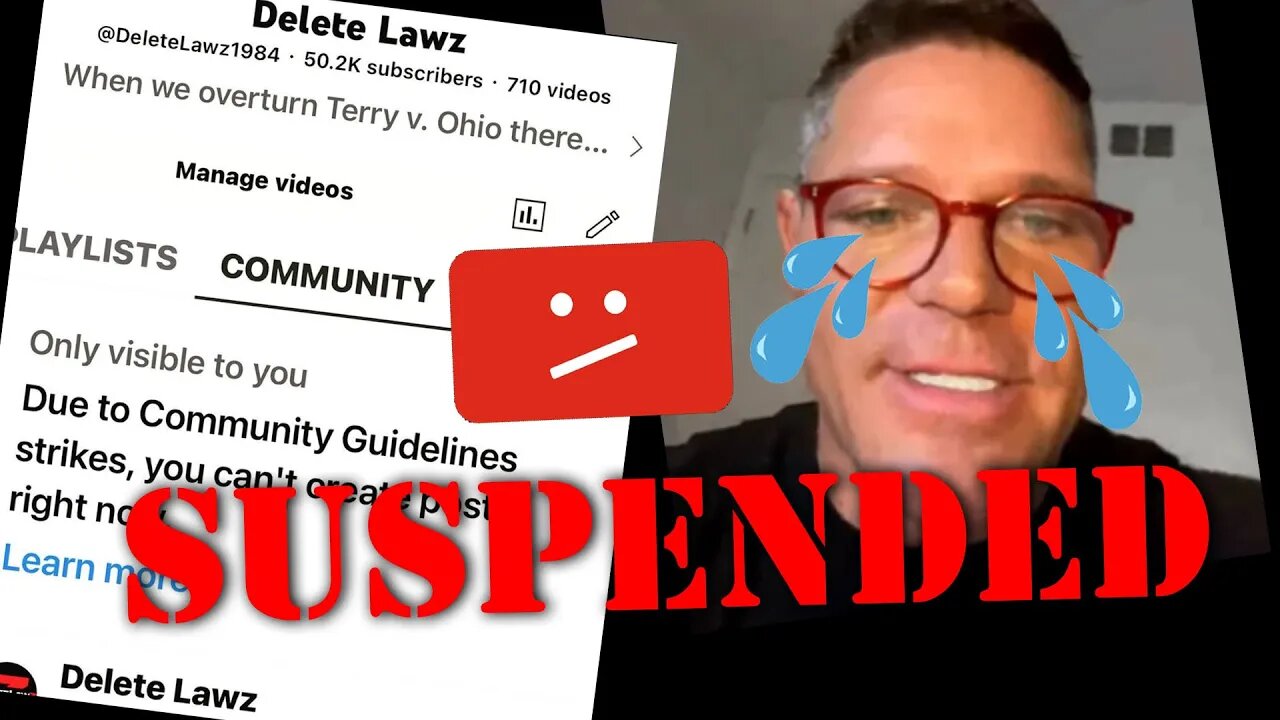 He Do Stop - Delete Lawz Suspended from YouTube