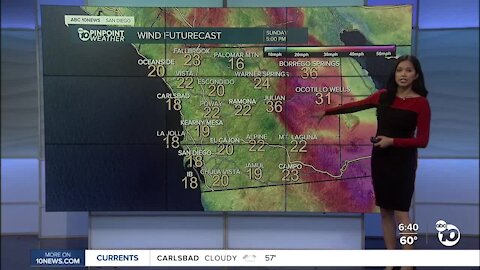 ABC 10News Pinpoint Weather for Sun. May 9, 2021