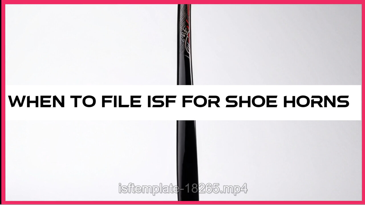 Importing Shoe Horns: When and How to File an Importer Security Filing