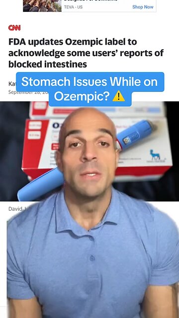 FDA reports blocked intestines in Ozempic users? #ozempic #glp1agonist #coloradomedicalsolutions