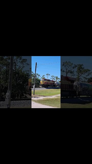 Florida East Coast Railway FEC-105 Daytona Beach Golf Club Mar. 11 2023 #railfanrob #rrmrailvideos