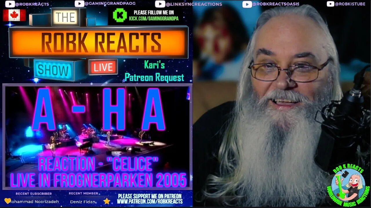 A-ha Reaction - "Celice" Live In Frognerparken 2005 | First Time Hearing