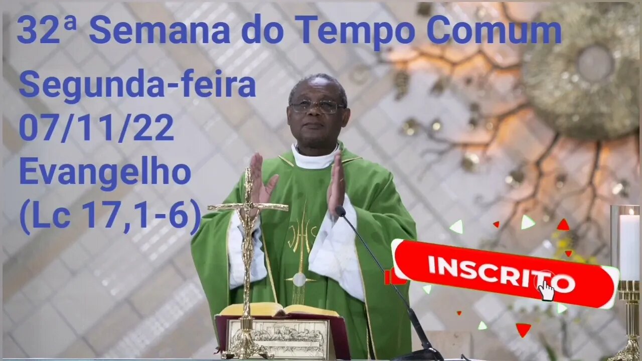 Homilia de Hoje | Padre José Augusto 07/11/22 Segunda-feira