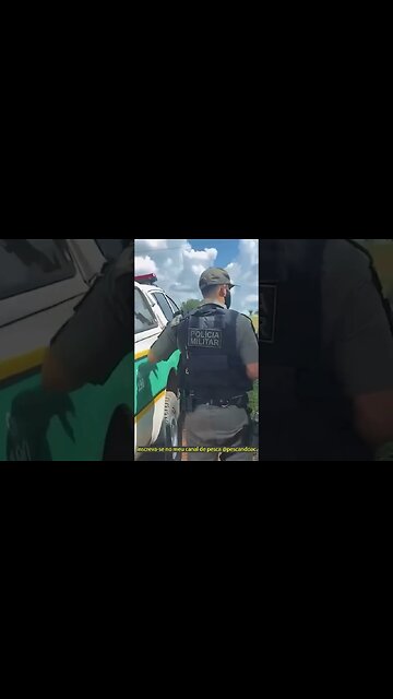 O valentão, abordagem Policial Sargento Paz #policial