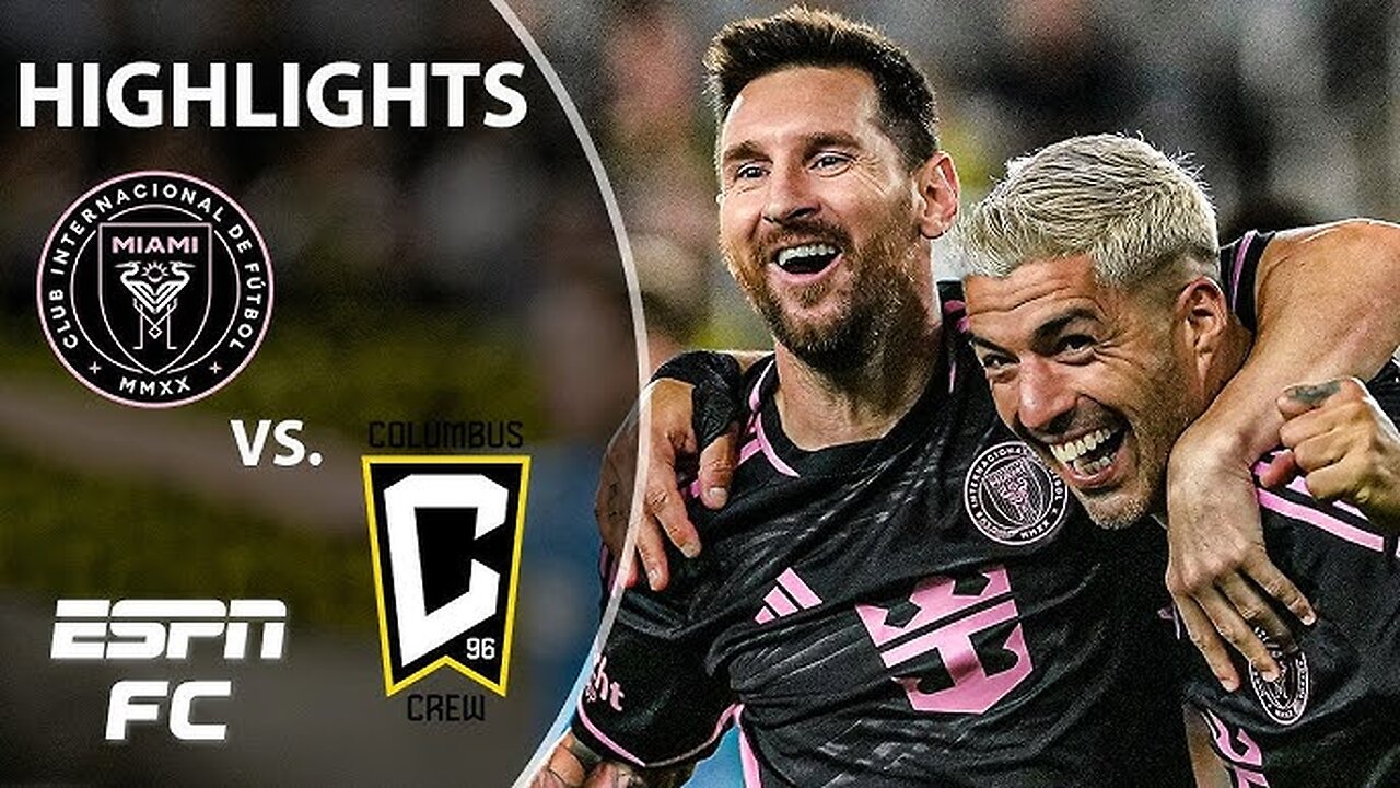 🚨 Supporters' Shield CLINCHED 🚨 Inter Miami vs. Columbus Crew | MLS Highlights | ESPN FC