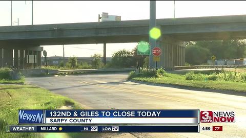 132nd and Giles to close