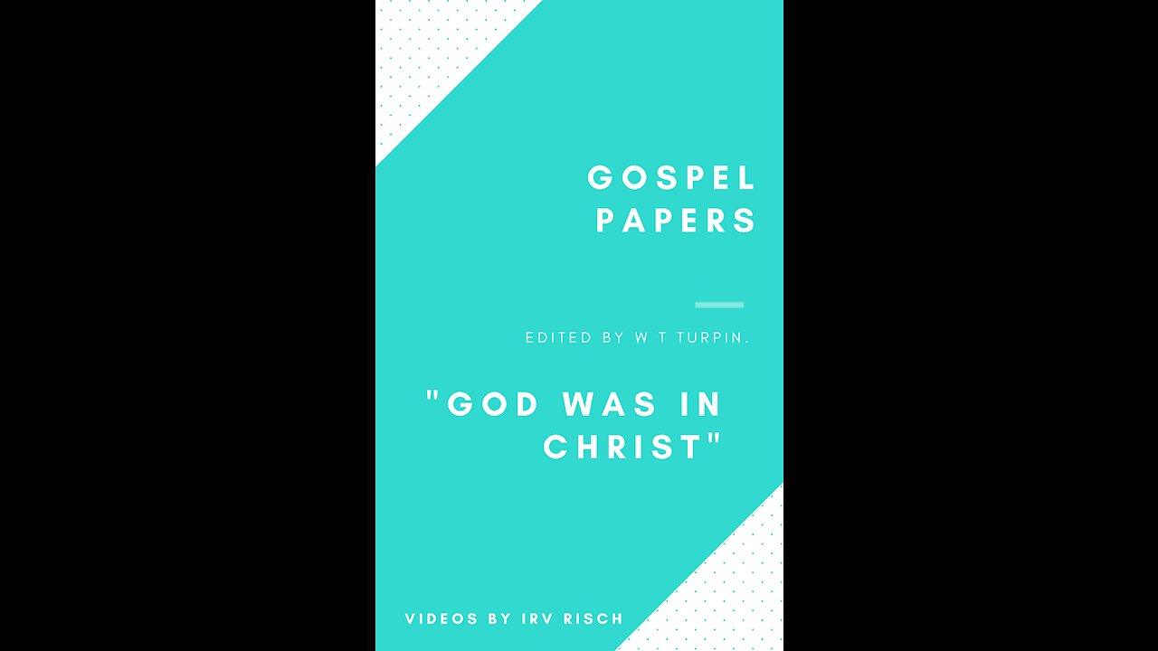 God was in Christ
