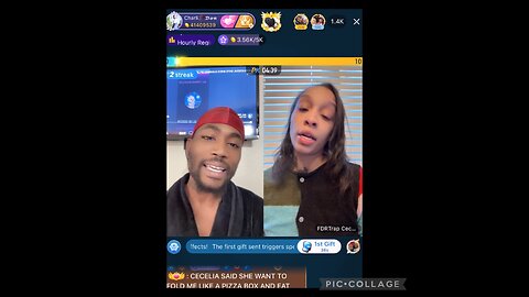 CHARLIE VS CECE! BIGO LIVE