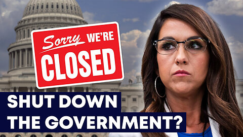 Boebert: Defund the Weaponized Govt or Shutdown!