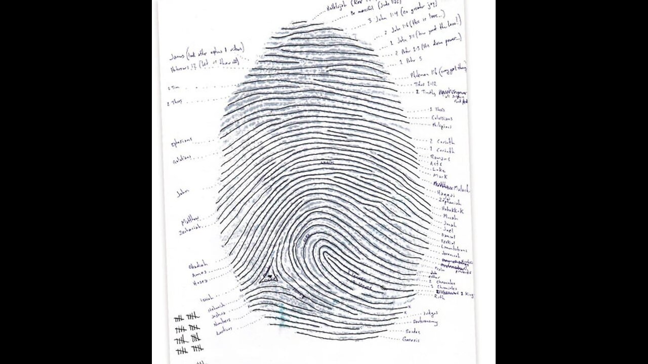 His Fingerprints Are Upon Everything