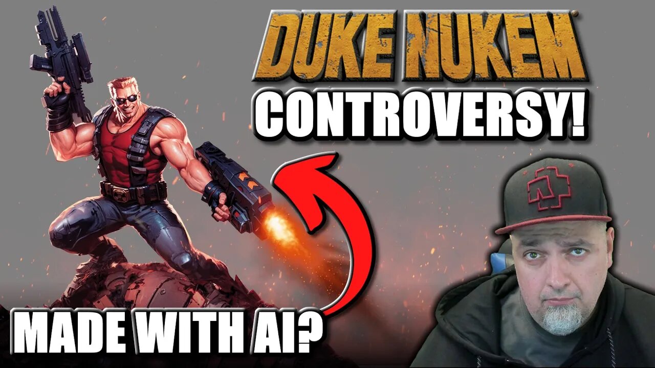 Duke Nukem CONTROVERSY! Did They USE AI For The REMASTERED Artwork?!