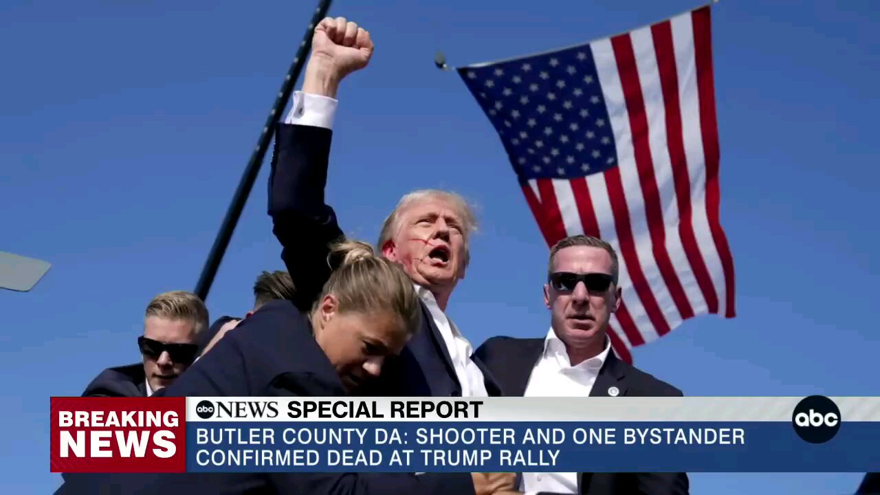 Trump rally spectator dead, another in 'serious condition