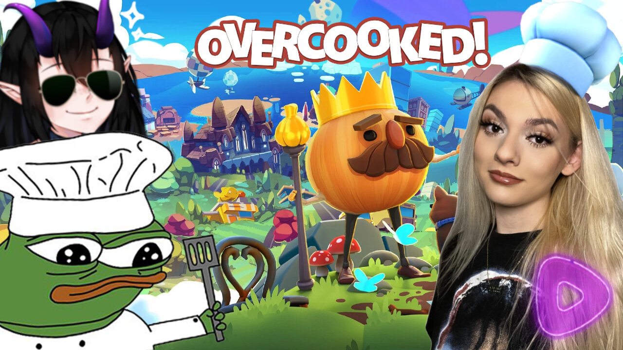 Overcooked! Collab 💚✨ w/ OhHiMark + Zaytris