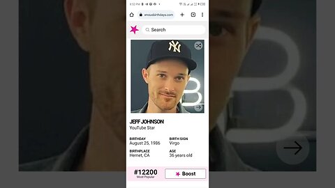 HAPPY 36 BIRTHDAY JEFF JOHNSON