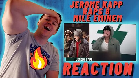 Jerome Kapp Raps 8 Mile Eminem Final - HARD KNOCKS - IRISH REACTION