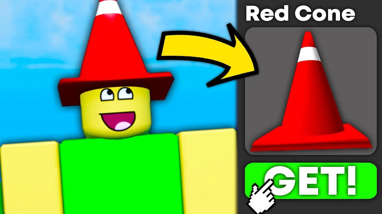 (😨HURRY) Get The RED TRAFFIC CONE On Roblox BEFORE ITS GONE!