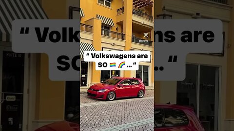 Volkswagens are SO 🏳️‍🌈🌈🗑️