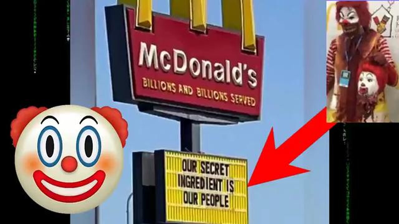 McDonalds: Satanic Cannibal Pedophile Illuminati Cult #TRUMP #IGAN #NEMOS #BLUEWATER #VICTORHUGO