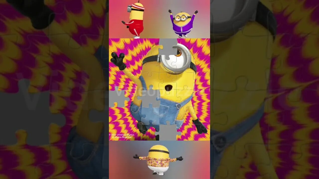 Minions Party 2 #minionstuart #minionbob #minionkevin #gru #minions #puzzle #jigsaw #animation #game