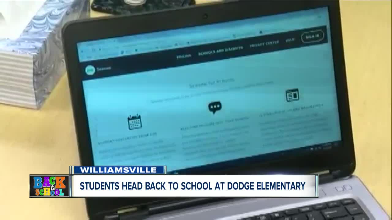Dodge Elementary integrating technology