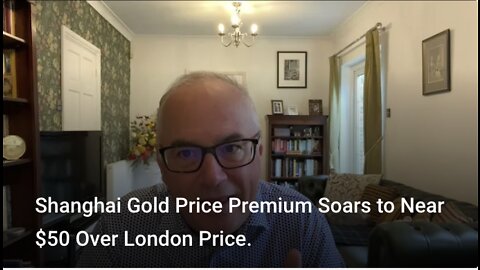 Shanghai Gold Price Premium Soars to Near $50 Over London Price.