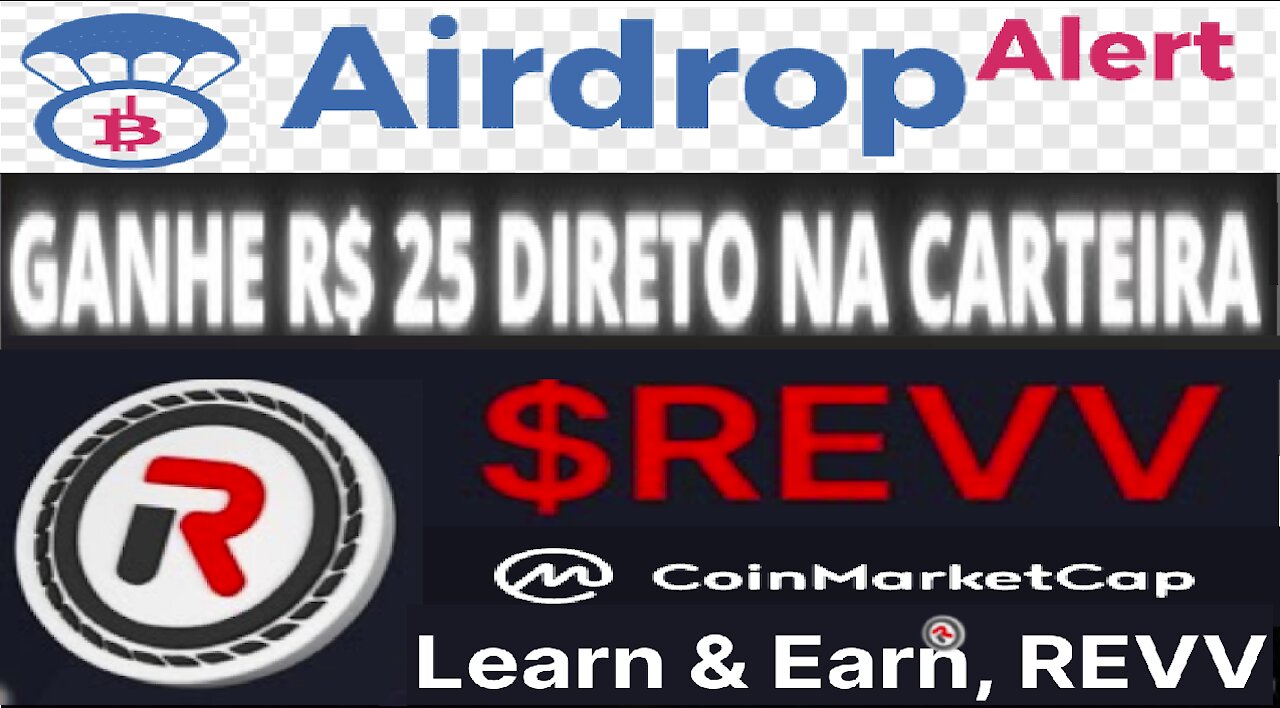 [ Airdrop Oficial REVV ] Ganhe $25 em Tokens REVV | Corra que vai terminar em 26/06/21 | Home Office