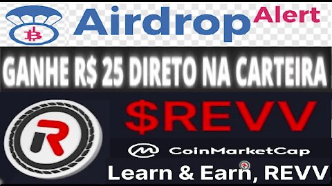 [ Airdrop Oficial REVV ] Ganhe $25 em Tokens REVV | Corra que vai terminar em 26/06/21 | Home Office