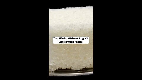 ⛔️What happens to your body when you give up sugar for just two weeks.