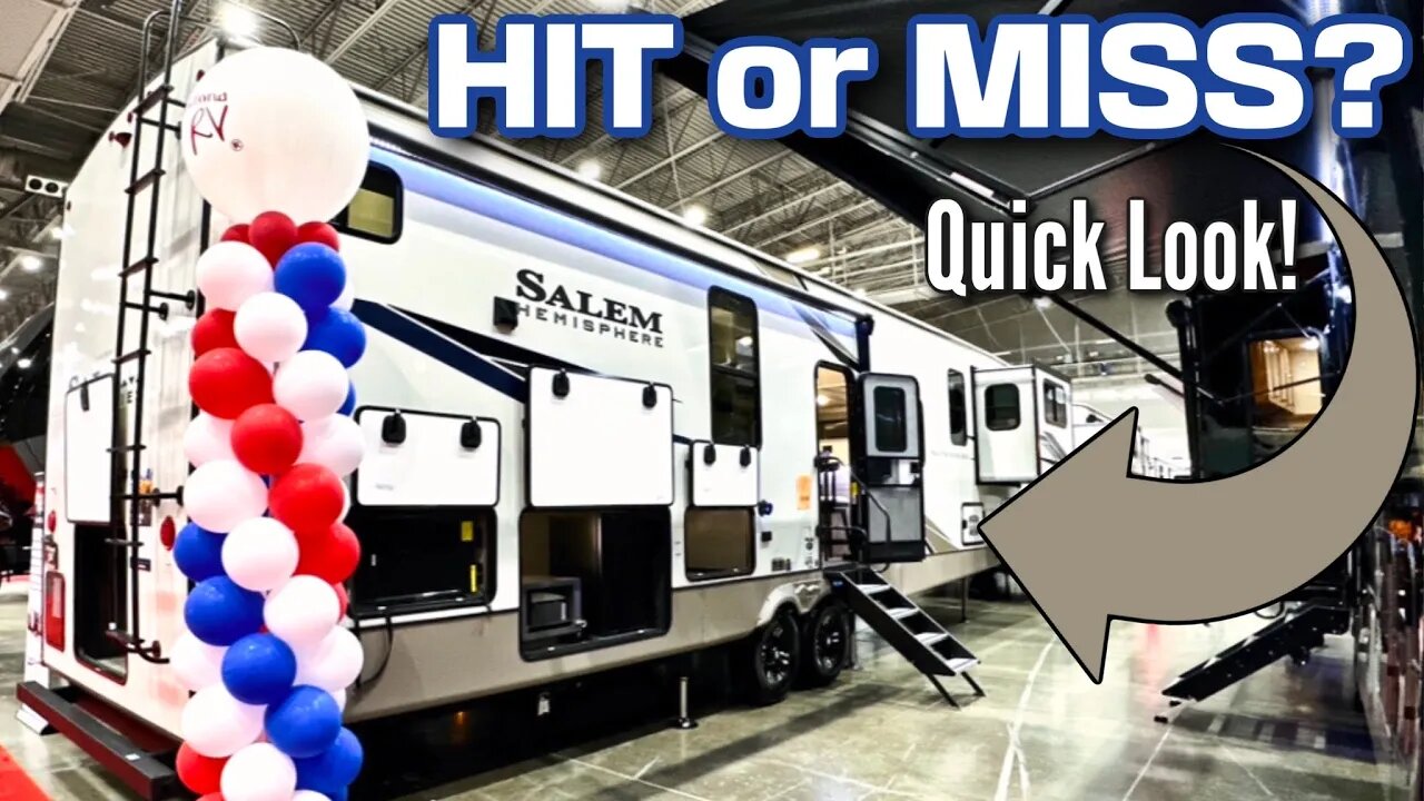 Quick Look - 2023 Salem Hemisphere 36FL | Front Living Fifth Wheel RV