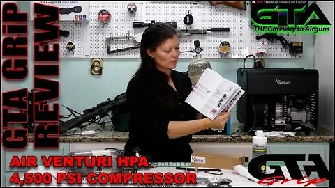 GTA GRiP REVIEW – Air Venturi Personal HPA Compressor - Gateway to Airguns Airgun Review