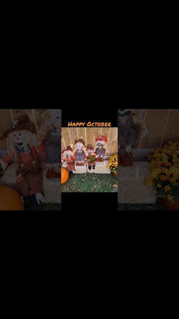 Scarecrows When Not Looking.. #fall2022 #fall #october