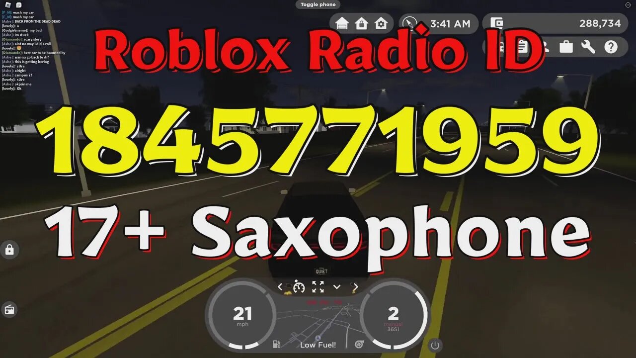 Saxophone Roblox Radio Codes/IDs