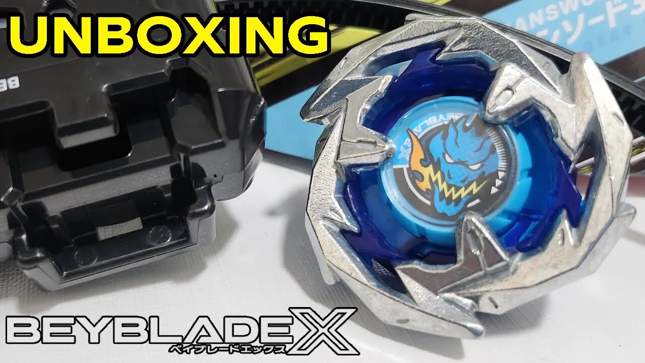 Abrindo o DRANSWORD 3-60F | BX-01 | BEYBLADE X | Unboxing, Análise e Testes