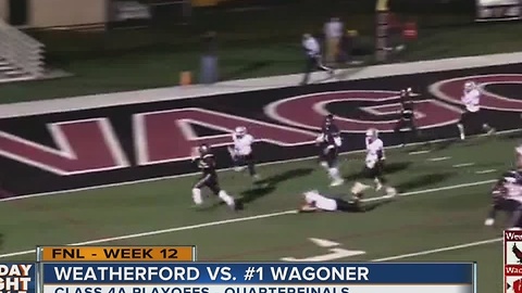 Weatherford vs. Wagoner - Oklahoma High School Football