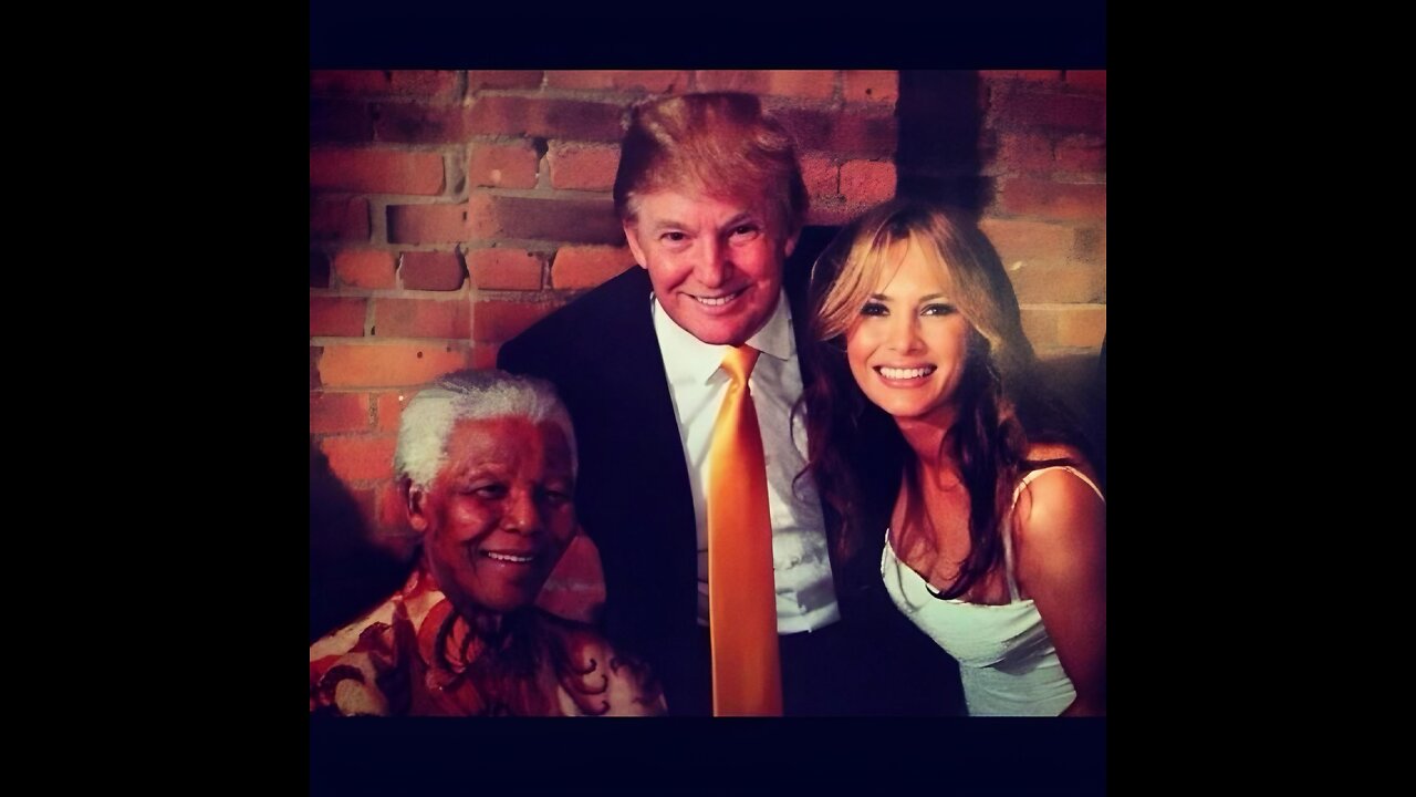 President Donald Trump made his plane available for South African President Nelson Mandela"