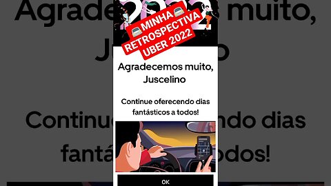 MINHA RESTROSPECTIVA UBER 2022