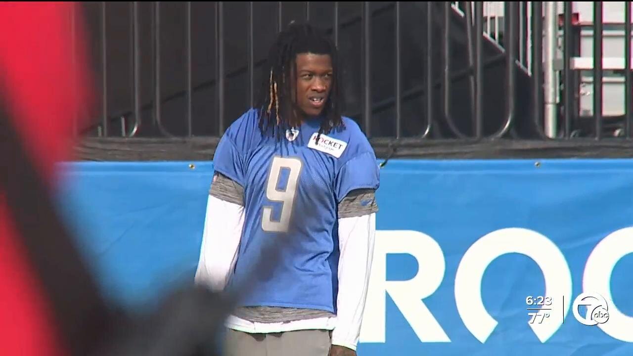 Jameson Williams on staying ready during suspension, goals for season