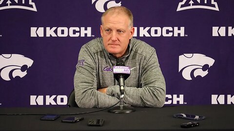 Kansas State Football | Chris Klieman Press Conference | November 22, 2022
