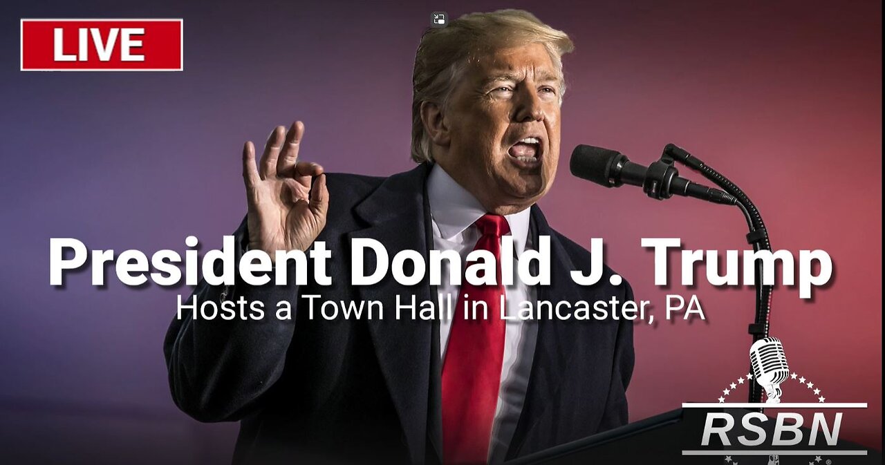 Donald Trump Hosts a Town Hall in Lancaster, Pennsylvania - 10.20.2024