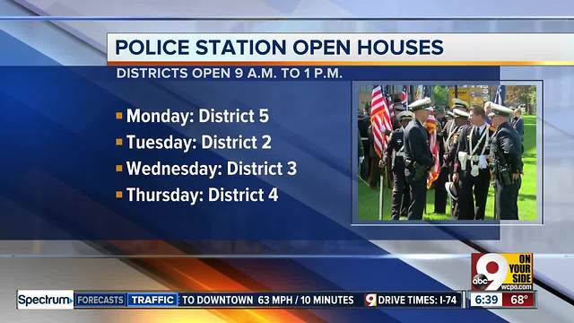 Police districts hold open houses during Police Memorial Week