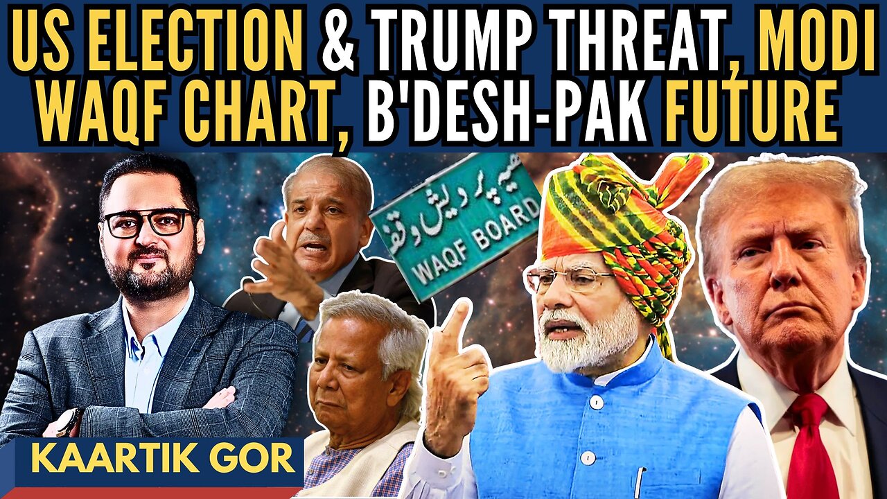 US Election & Trump Threat • Modi WAQF Chart • B'desh-Pak future • Astrological Prediction • Kaartik