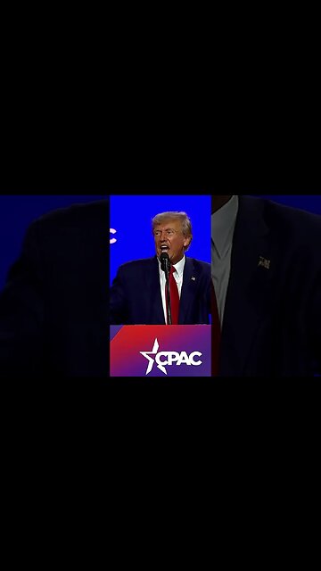 Donald J Trump Talks Gender Theory at CPAC #shorts