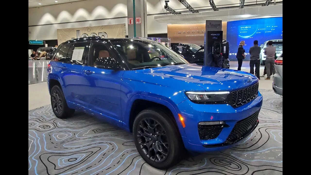 2023 Jeep Grand Cherokee walk around from the LA autoshow