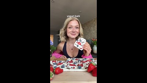 recipe of yogurt bark