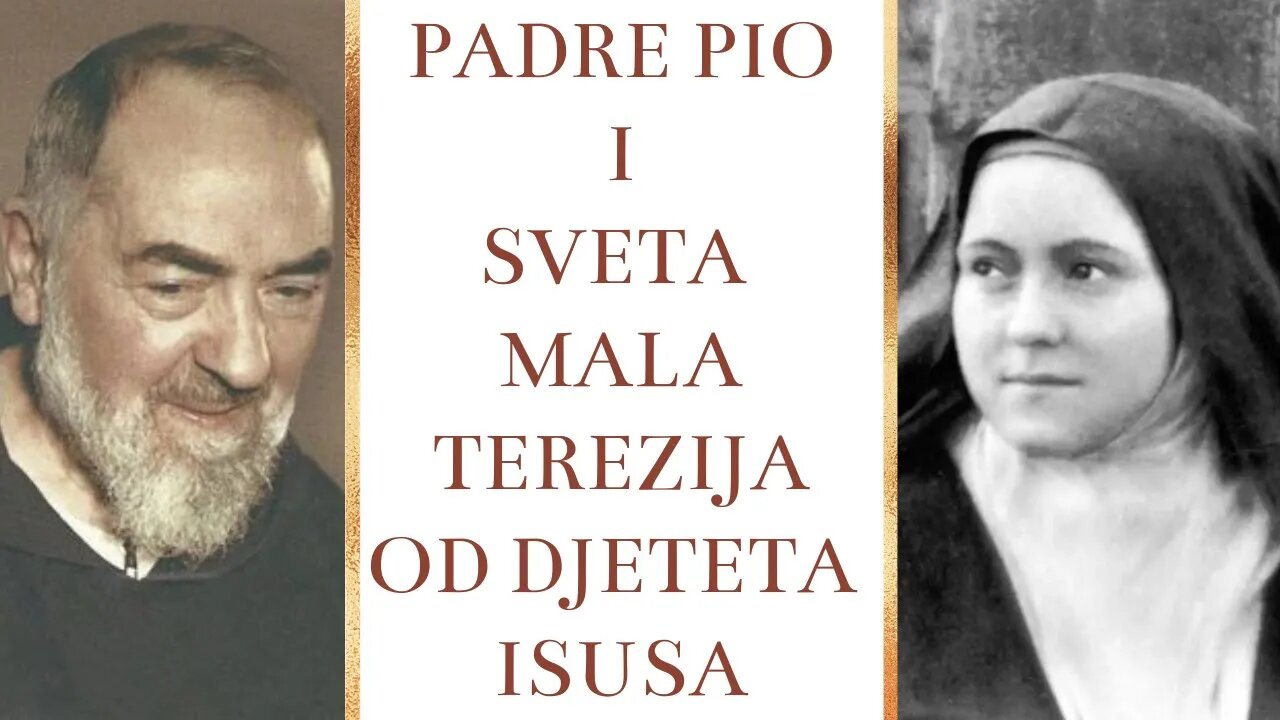 Padre Pio i sveta Mala Terezija od Djeteta Isusa