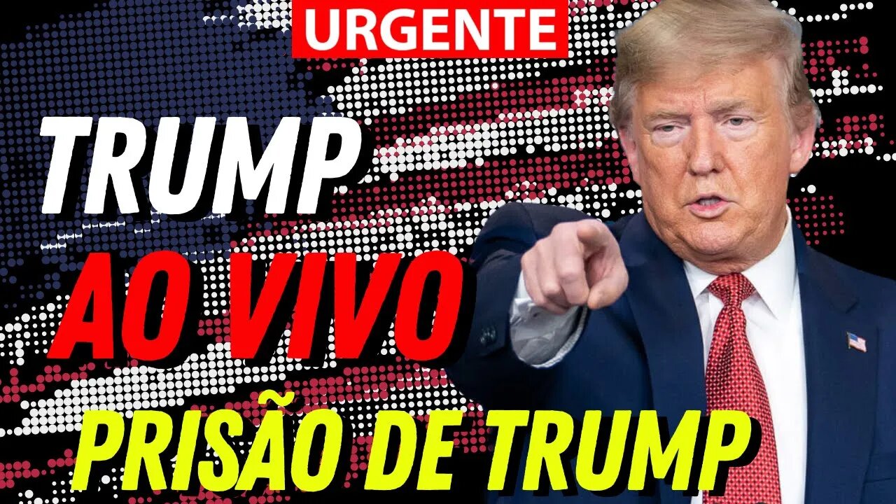 TRUMP AO VIVO PRIMEIRO DISCURSO DEPOIS DA "PRISÃO"