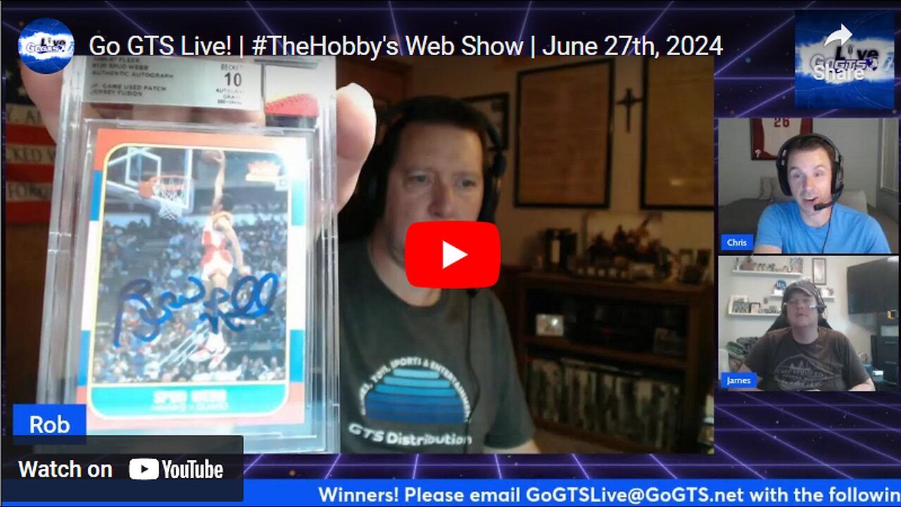 Go GTS Live, June 27, 2024 NEW Trading Card Company, NEW Twist on a Classic