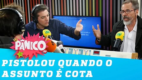 Rubens Nunes critica política de cotas e Francisco Barciela PISTOLA