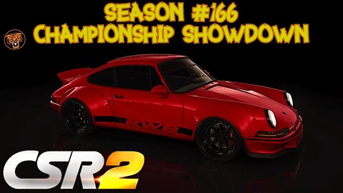 SEASON #166 in CSR2: CHAMPIONSHIP SHOWDOWN (ALL THE INFO)